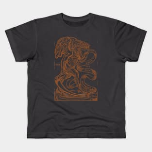 Saturn, Father Time, Chronos, Capricorn Kids T-Shirt